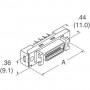 10268-R21TS D Sub разъем