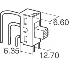 1101M2S3AV2QE2 Переключатель движковый